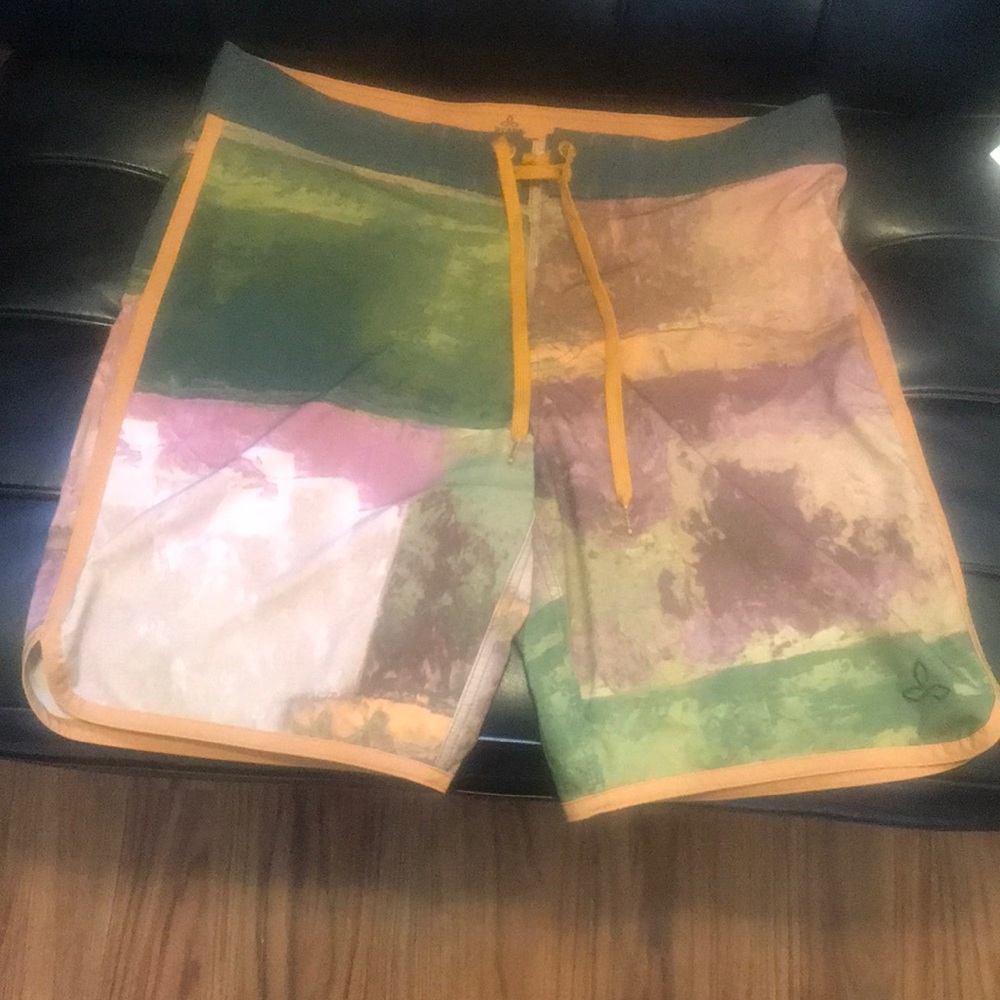 PrAna men’s watercolor swim trunks